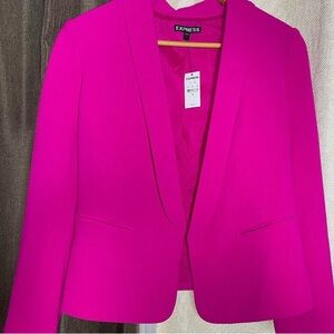 Express Women's Fuchsia Blazer